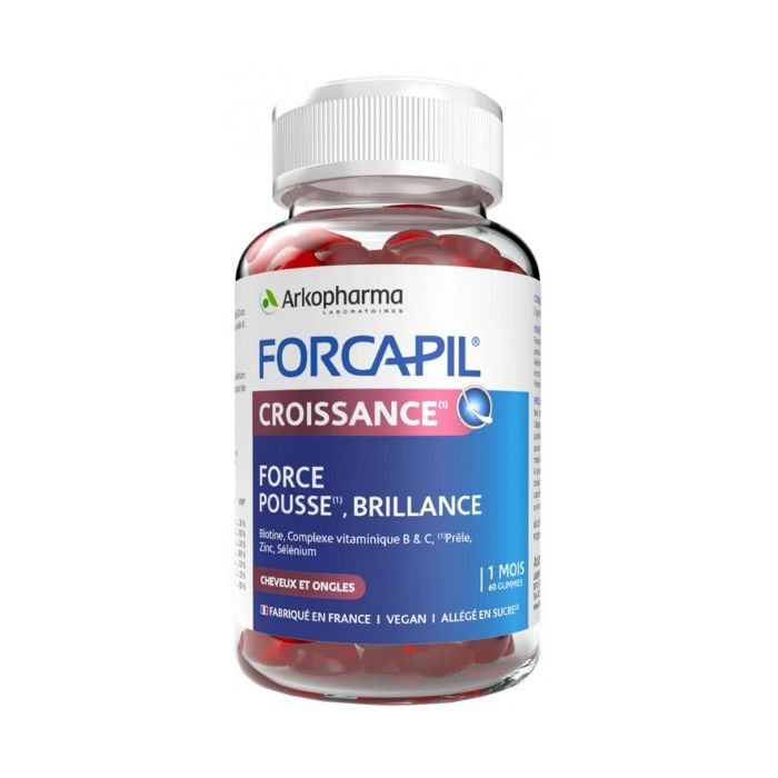 arkopharma forcapil gummies croissance x60 renforce cheveux