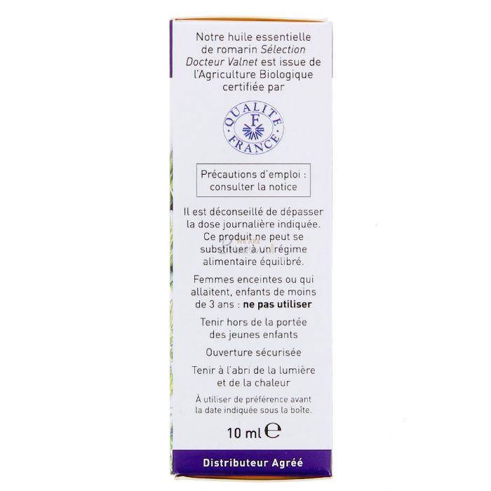 Huile essentielle de romarin docteur valnet 10ml