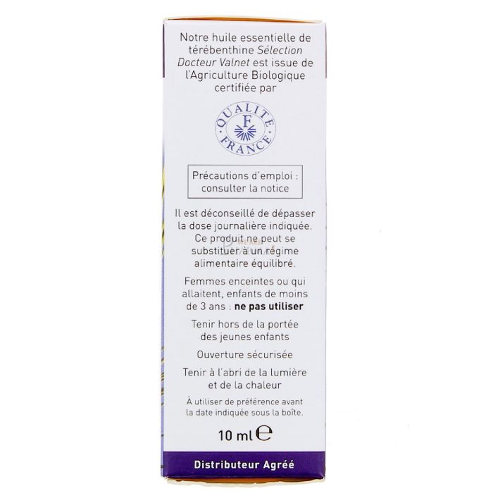 Huile essentielle de terebenthine docteur valnet 10ml