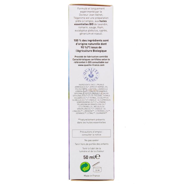 Tegarome peau agressee docteur valnet 55ml