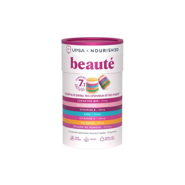 Nourish Beauté 7en1 UPSA Gummies x30