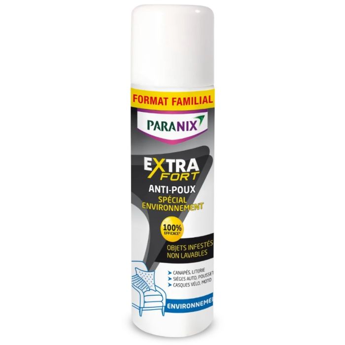 Extra Fort Anti-poux Paranix Environnement Textile 225 ml