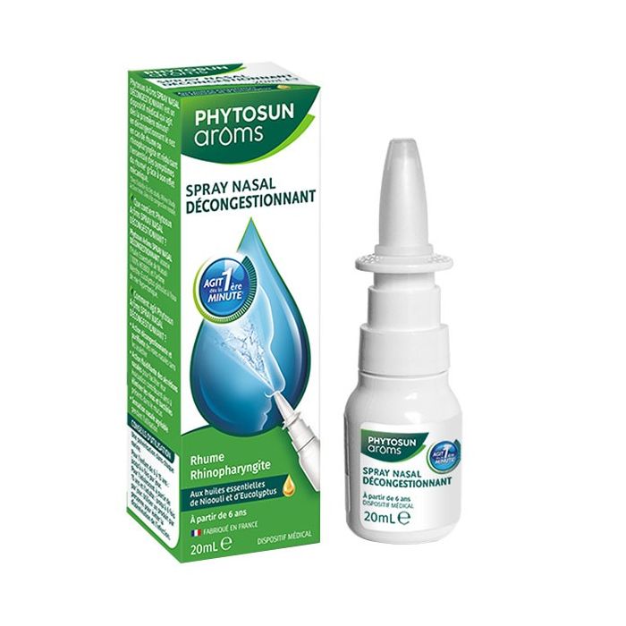 PHYTOSUN AROMS SPRAY NASAL DECONGESTIONNANT 20ML