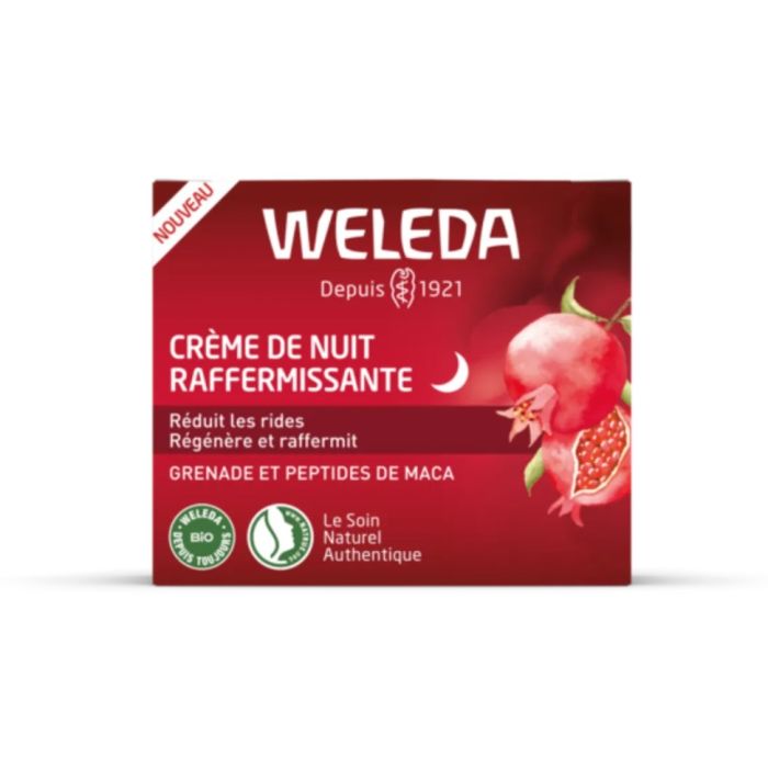 Weleda Crème de Nuit Raffermissante Maca Grenade 40ml