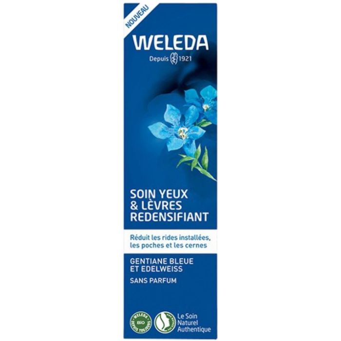 Soin Lèvres Yeux Gentiane Weleda Redensifiante 10ml