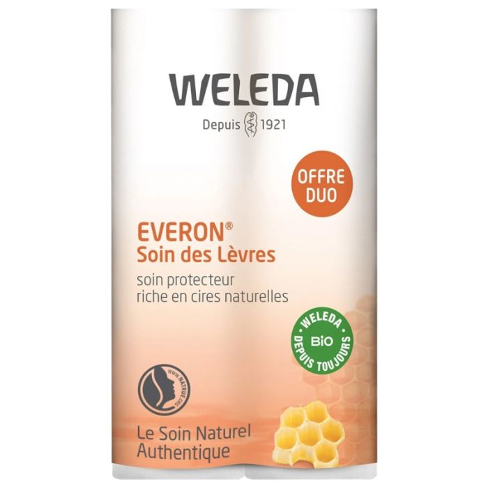 WELEDA Everon Soin des Lèvres 2x4,8g