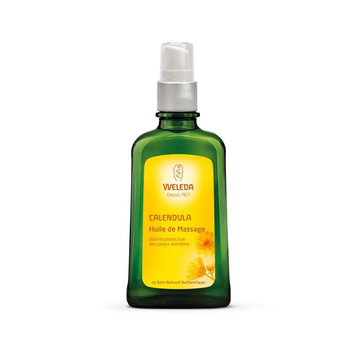 Weleda 100ml huile de massage au calendula