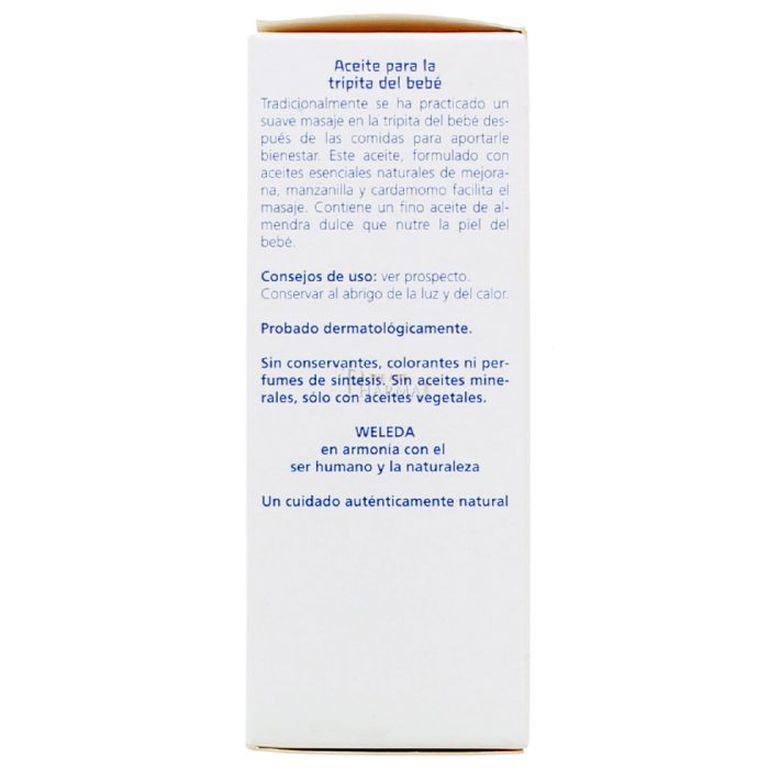 Weleda bebe huile de massage ventre de bebe 50ml