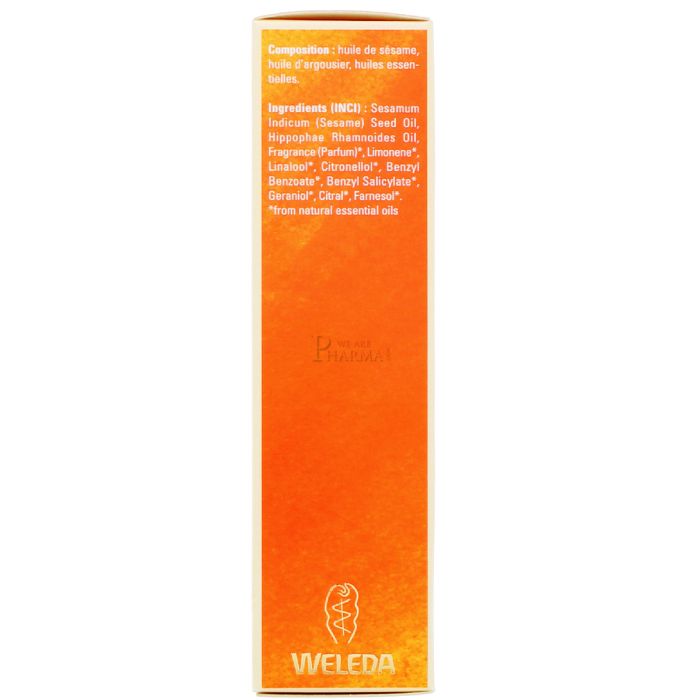 Weleda 100ml huile dynamisante a l'argousier