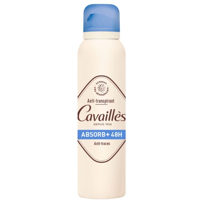 ROGE CAVAILLES Déodorant Absorb+ Anti-Transpirant 48h 2x150ml