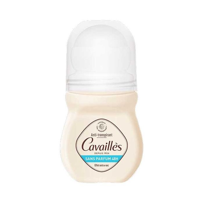 ROGE CAVAILLES Déodorant Absorb+ Anti-Transpirant 48h Sans Parfum Roll-On 50ml