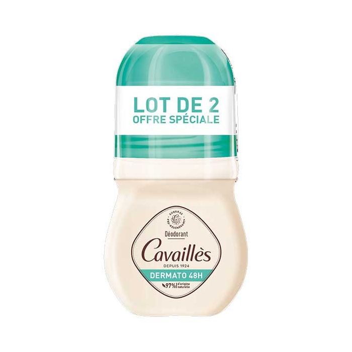 Dermato Rogé Cavaillès Déodorant Roll On 48h 50ml x2