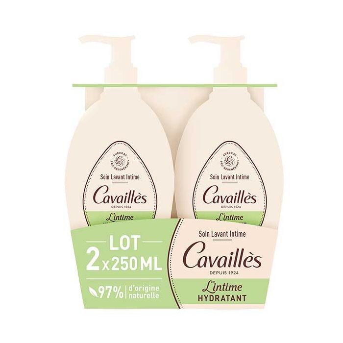 ROGE CAVAILLES Soin Toilette Intime Sécheresse 2x200ml