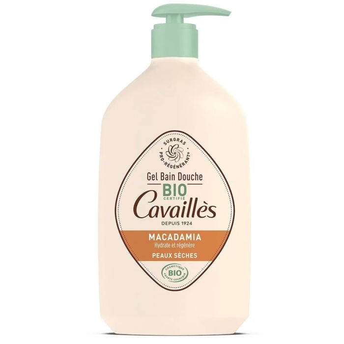 gel douche bio macadamia 1l cavaillès