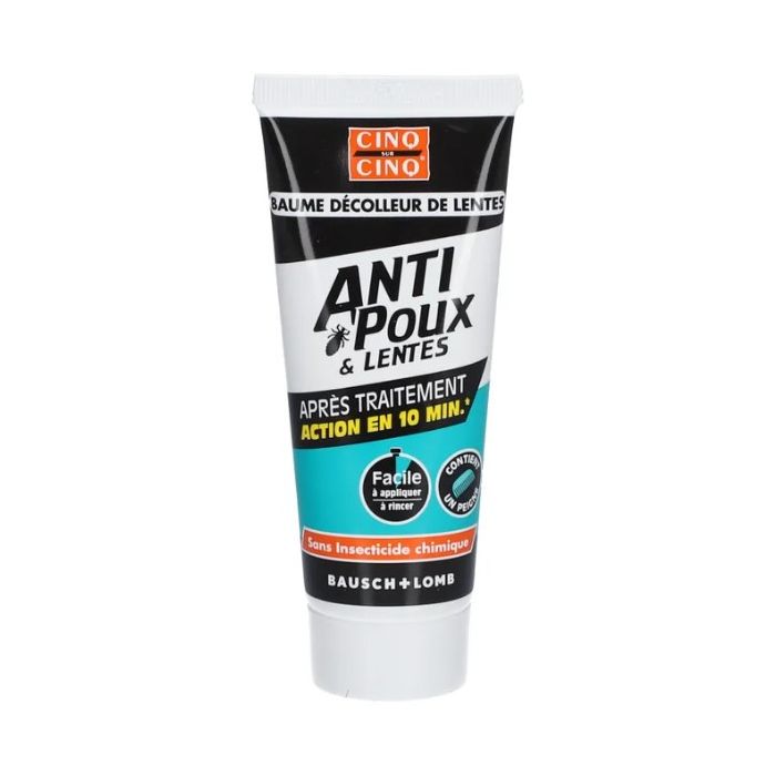 Cinq sur Cinq 60ml Anti poux & Lentes Baume Décolleur