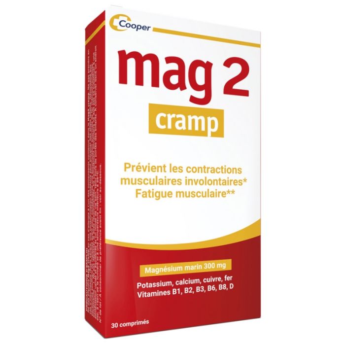 MAG 2 - Cramp - 30 comprimés