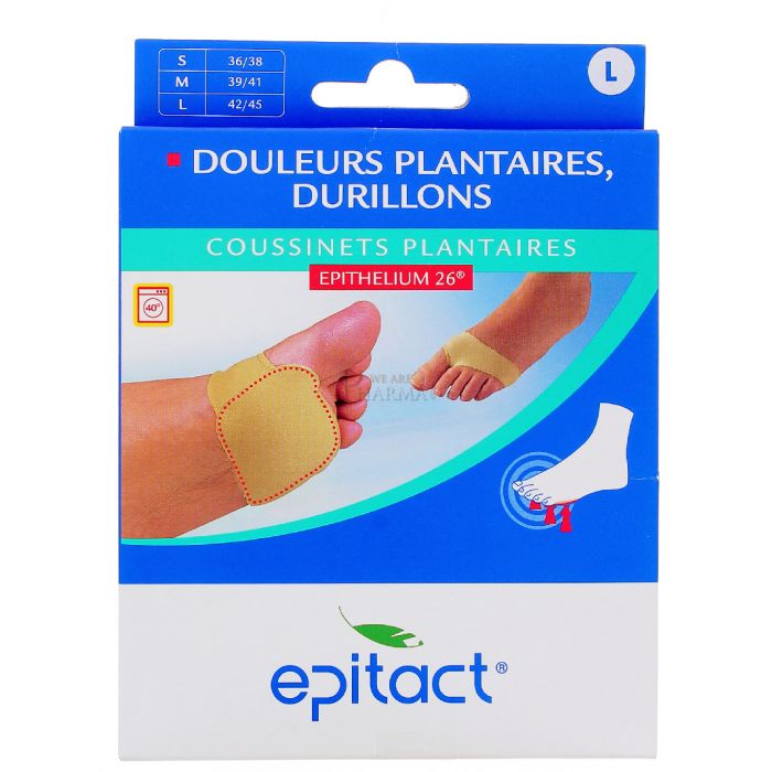 COUSSINETS PLANTAIRES EPITACT A L'EPITHELIUM 26 TAILLE L