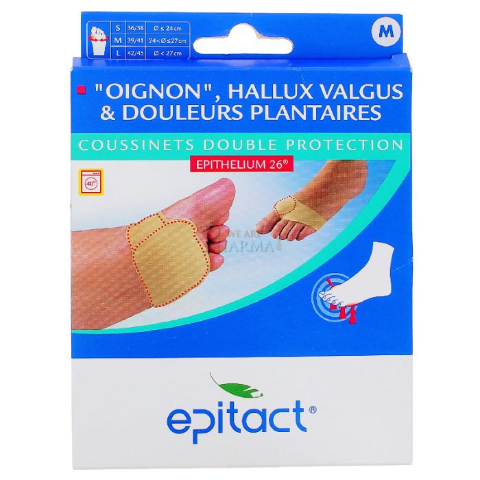 COUSSINETS DOUBLE PROTECTION EPITACT A L'EPITHELIUM 26 TAILLE M