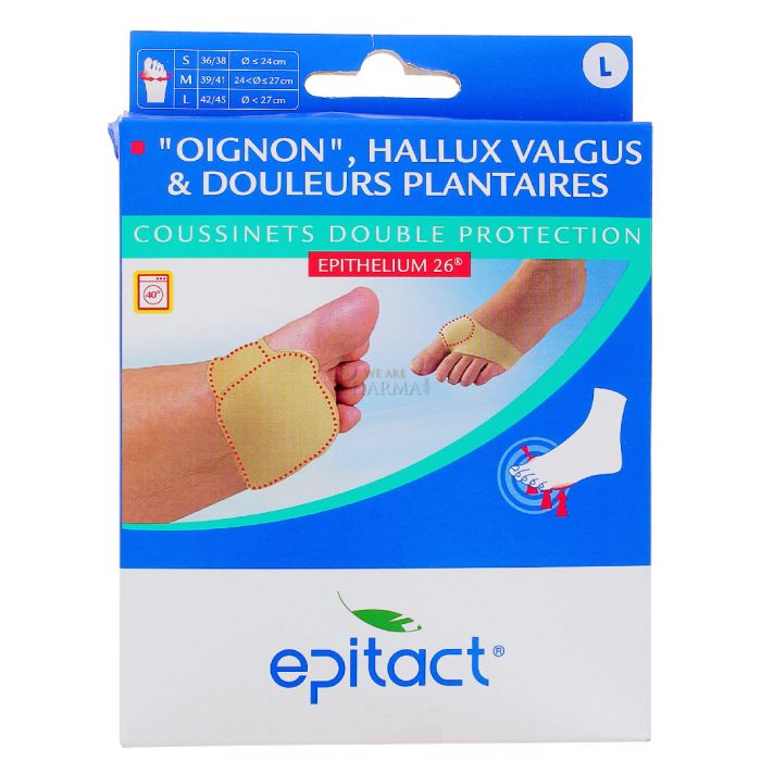 COUSSINETS DOUBLE PROTECTION EPITACT A L'EPITHELIUM 26 TAILLE L