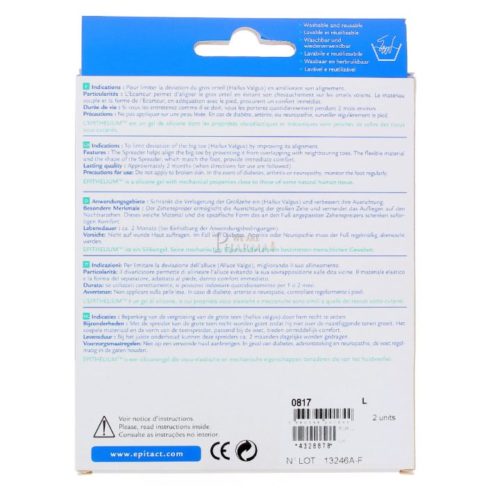 Ecarteurs epitact a l'epithelium