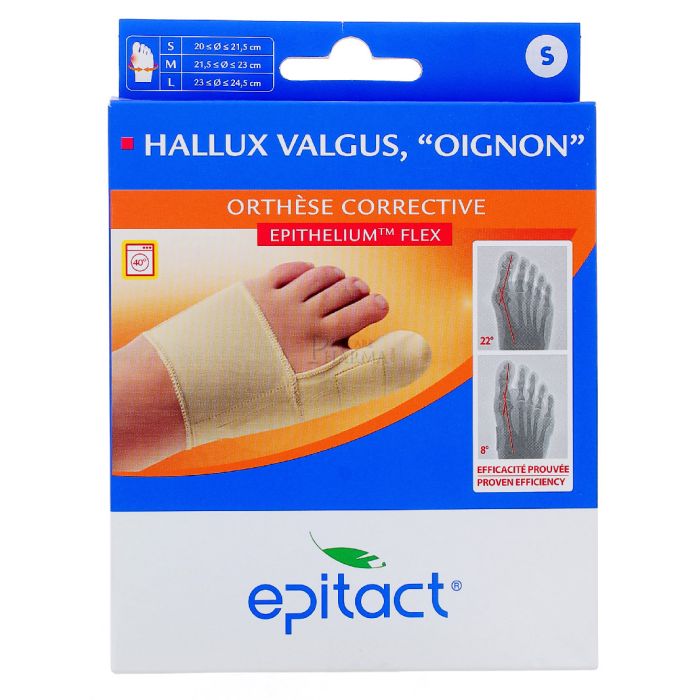 ORTHESE CORRECTIVE EPITACT A L'EPHITELIUM FLEX TAILLE S