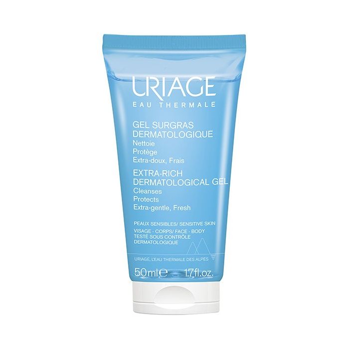 Gel Uriage sans savon pour peaux sensibles du corps 50ml