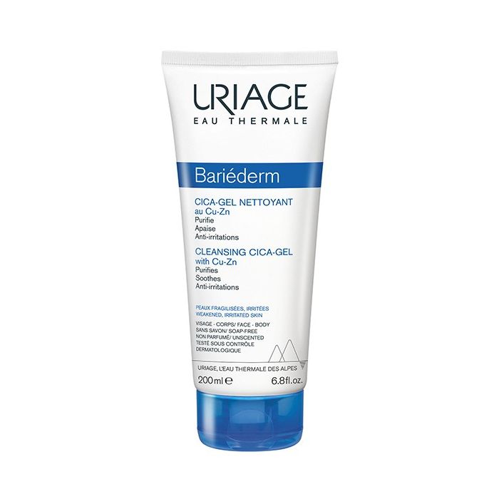 URIAGE BARIEDERM CICA GEL NETTOYANT 200ml
