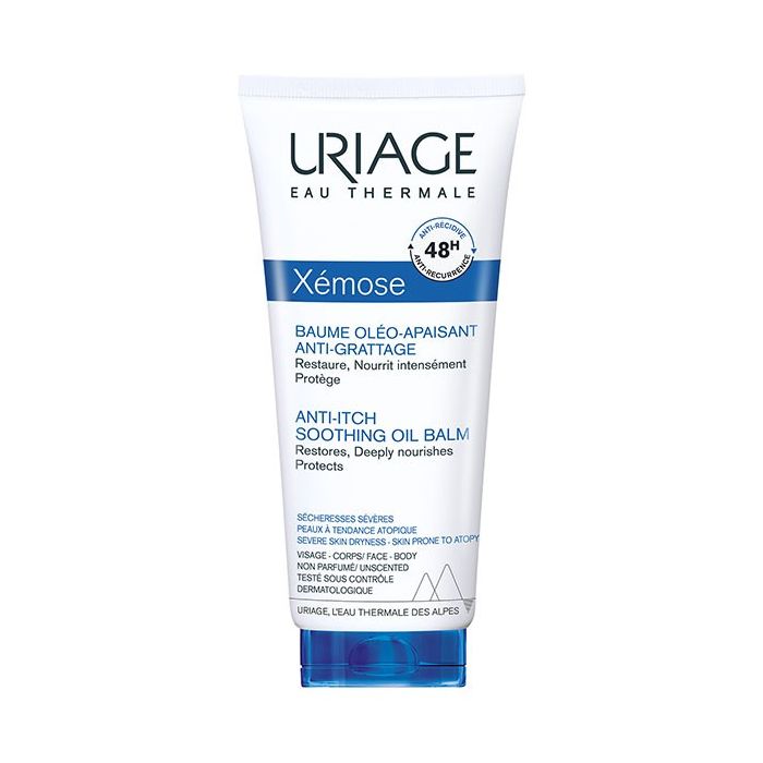 Uriage xémose baume anti-grattage peaux sèches 200ml oléo-apaisant