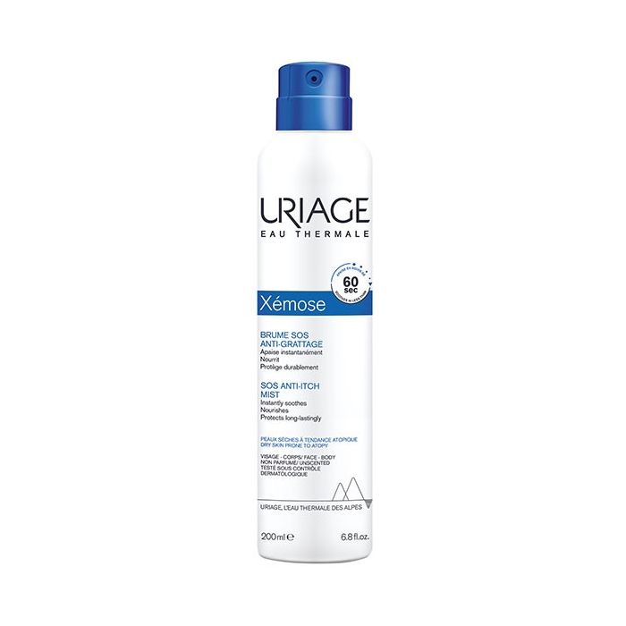 peaux sèches atopiques 200ml Uriage xémose brume sos anti-grattage 