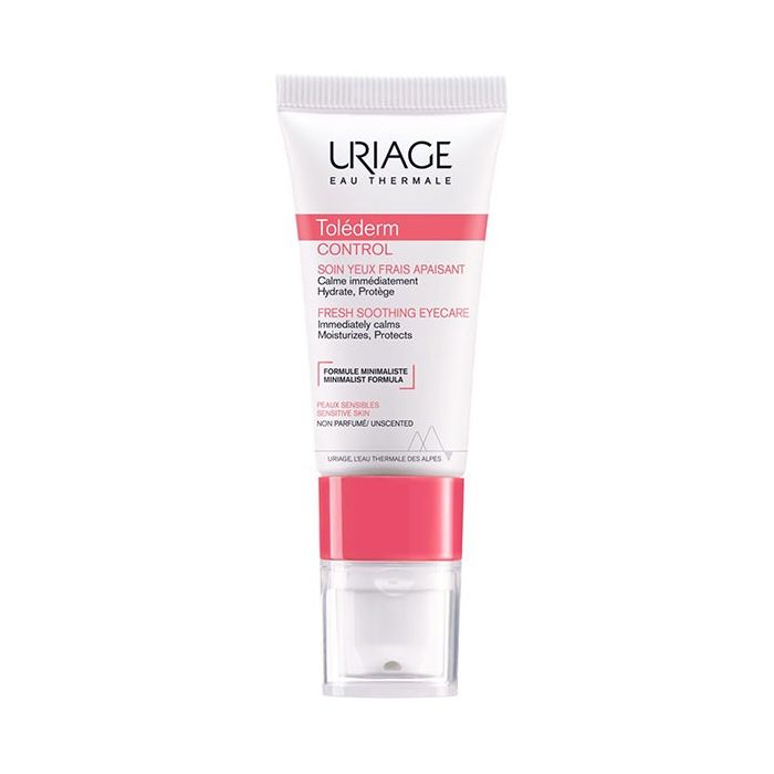 soin yeux frais apaisant peaux sensibles 15ml Uriage toléderm control