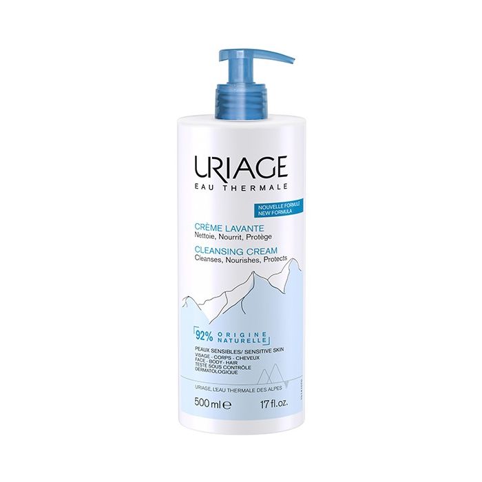 Crème nourissante visage et corps Uriage 500ml 
