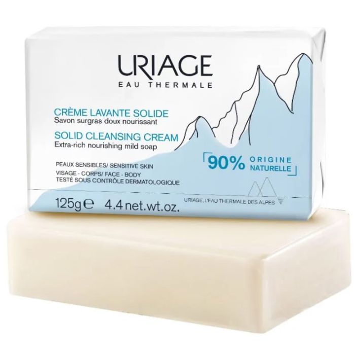 Surgras Uriage Creme Savon Solide Lavante 125g