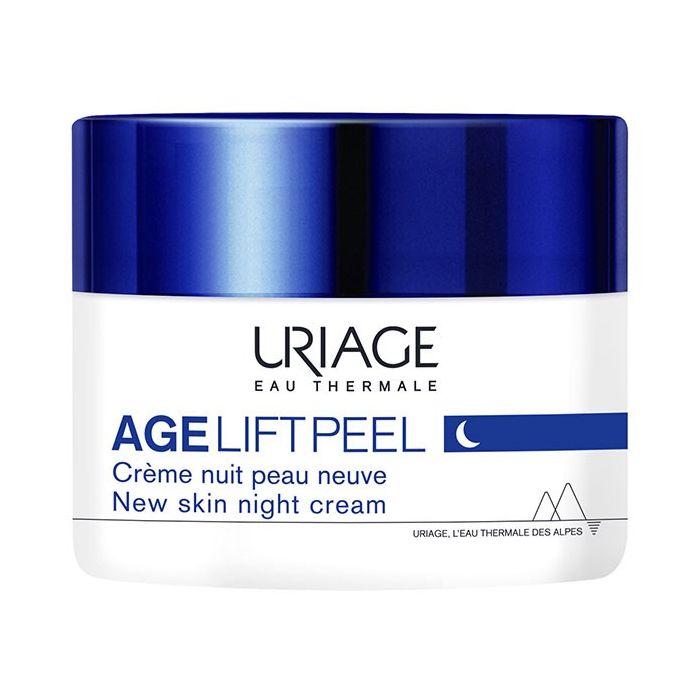 crème nuit peau neuve anti-rides fermeté 50ml Uriage age lift peel 