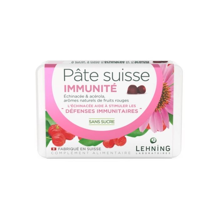 Pate Suisse Immunité - Lehning 40 gommes
