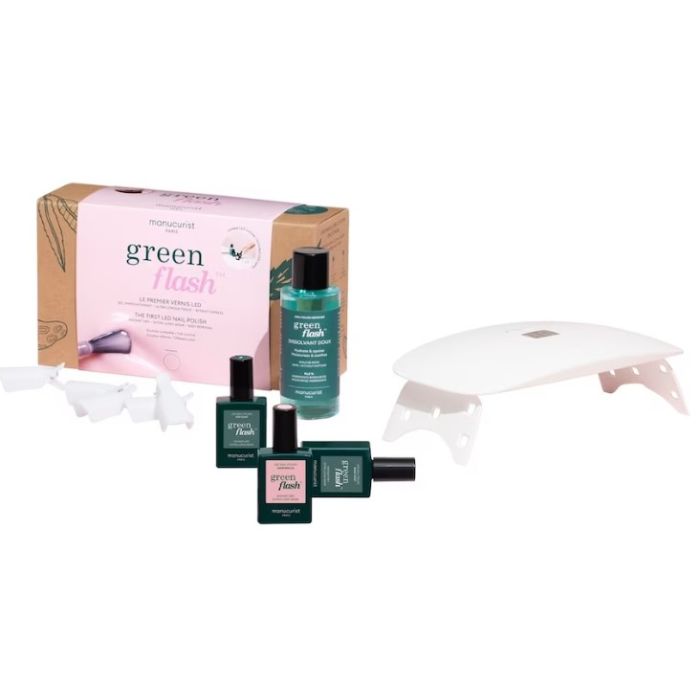 Coffret Manucurist Green Flash 24W teinte Hortencia