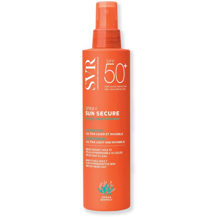 spray solaire svr sun secure spf50 200ml protection solaire