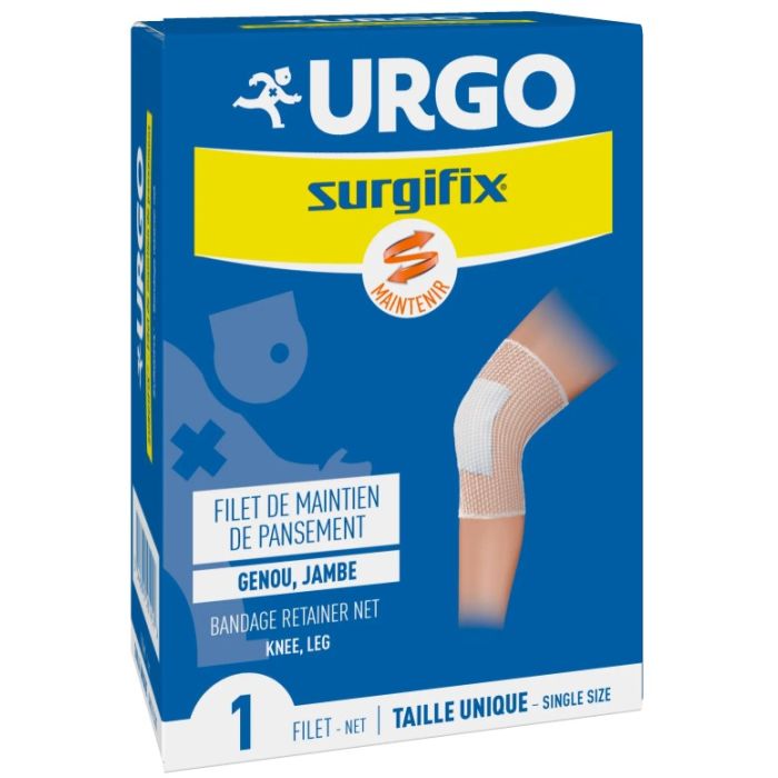 FILET DE MAINTIEN PANSEMENT GENOU JAMBE SURGIFIX URGO