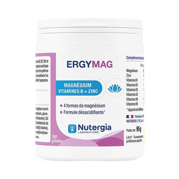 NUTERGIA Ergymag 180 gélules
