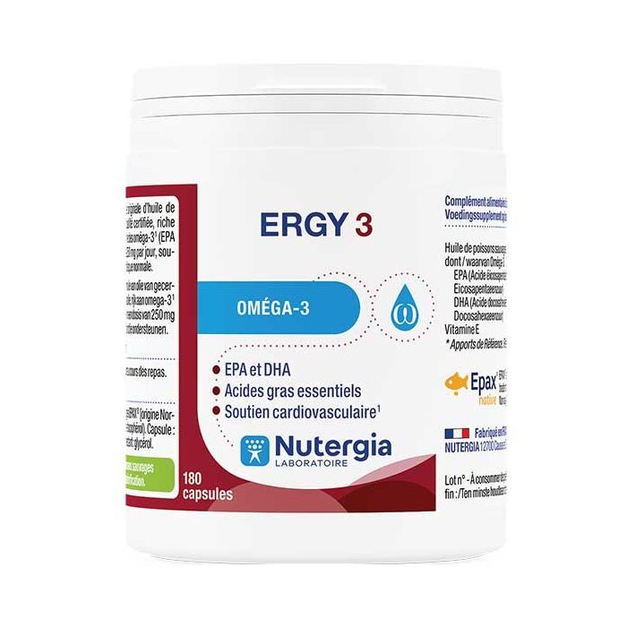ERGY 3 NUTERGIA 100 CAPSULES