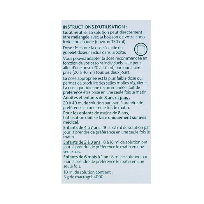 Solution dulcosoft 100ml buvable