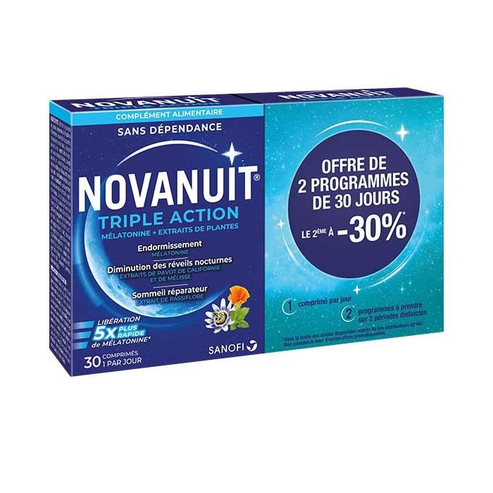 novanuit triple action sommeil reparateur