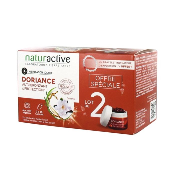 NATURACTIVE Doriance Autobronzant 2x30 capsules