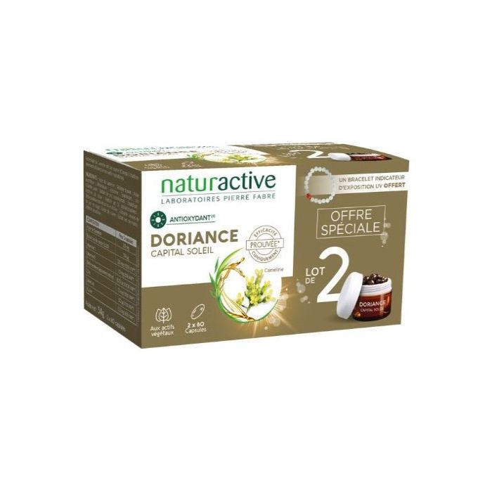 Doriance Capital Soleil Naturactive 2x60 capsules