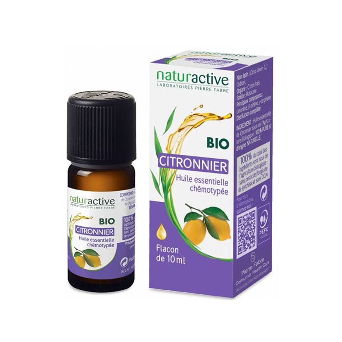 NATURACTIVE Huile Essentielle Citronnier BIO 10ml