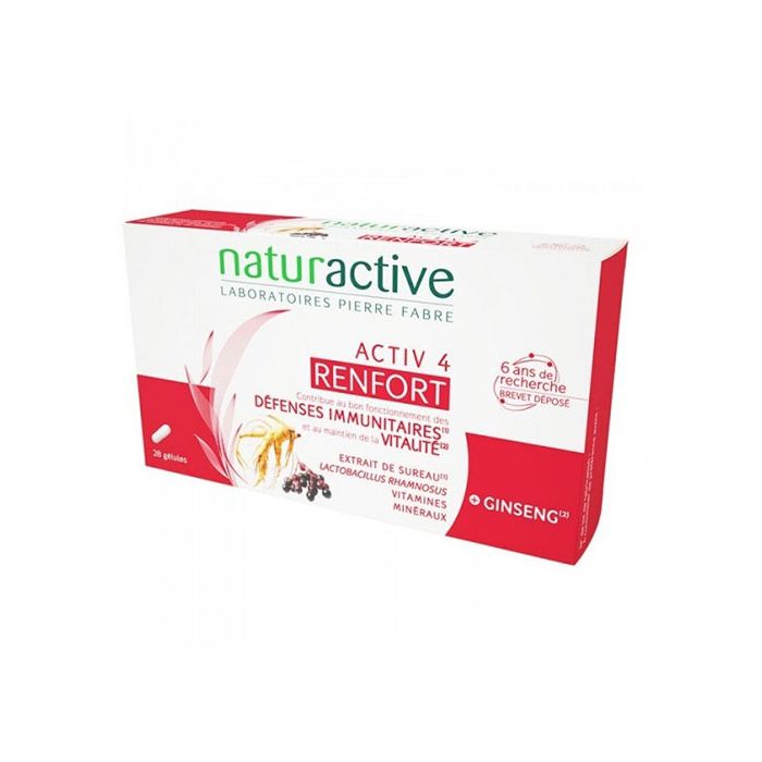 NATURACTIVE ACTIV 4 Renfort Sénior 28 Gélules