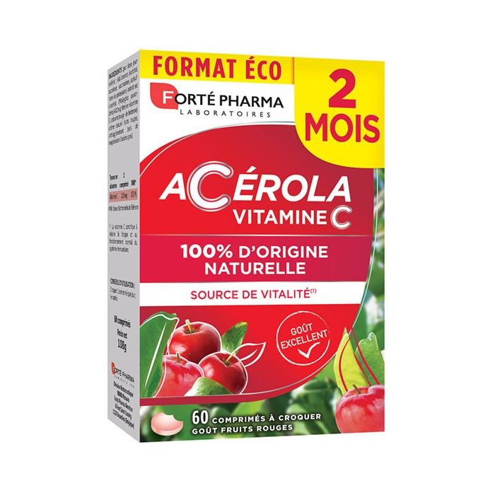 ENERGIE ACEROLA FORTE PHARMA COMPRIMES
