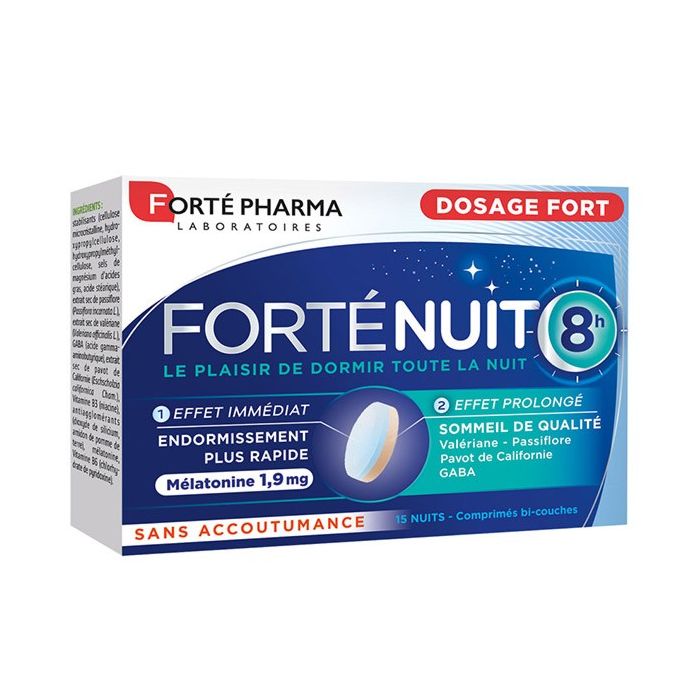 Forté Pharma Forté Nuit 8h 15 Comprimés