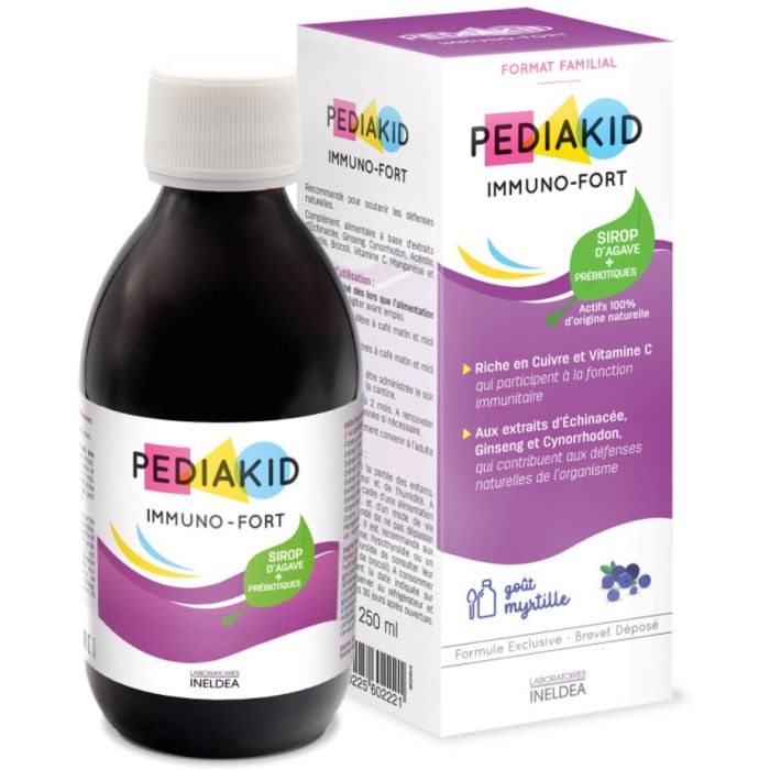 Pediakid immuno-fortifiant 250ml | renforce systeme immunitaire
