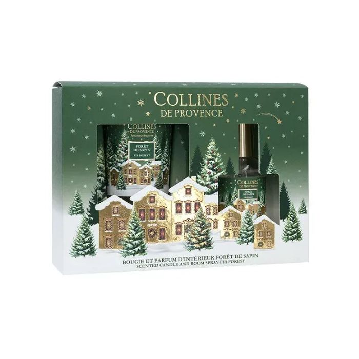 Bougie + Parfum d'Intérieur Colline de Provence Coffret Forêt Sapin
