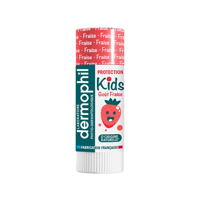 DERMOPHIL INDIEN Kids Stick Lèvres Fraise 4g